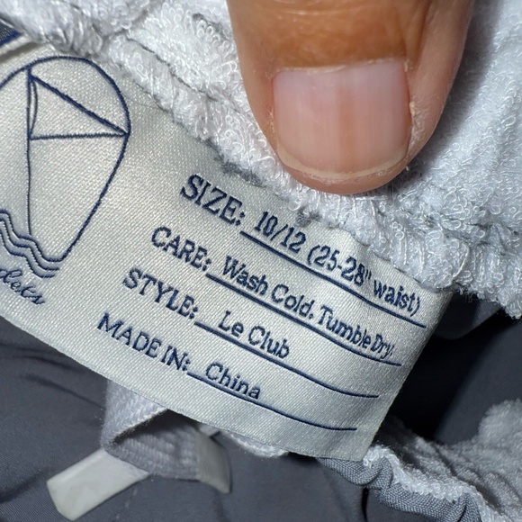 Cadets Le Club Shorts in Gray SZ 10/12 NWT 25-28 inch waist - Picture 3 of 3